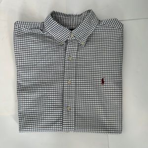 RALPH LAUREN CLASSIC FIT SHORT SLEE E SHIRT SIZE XL